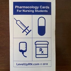 Pharmacology Study Cards